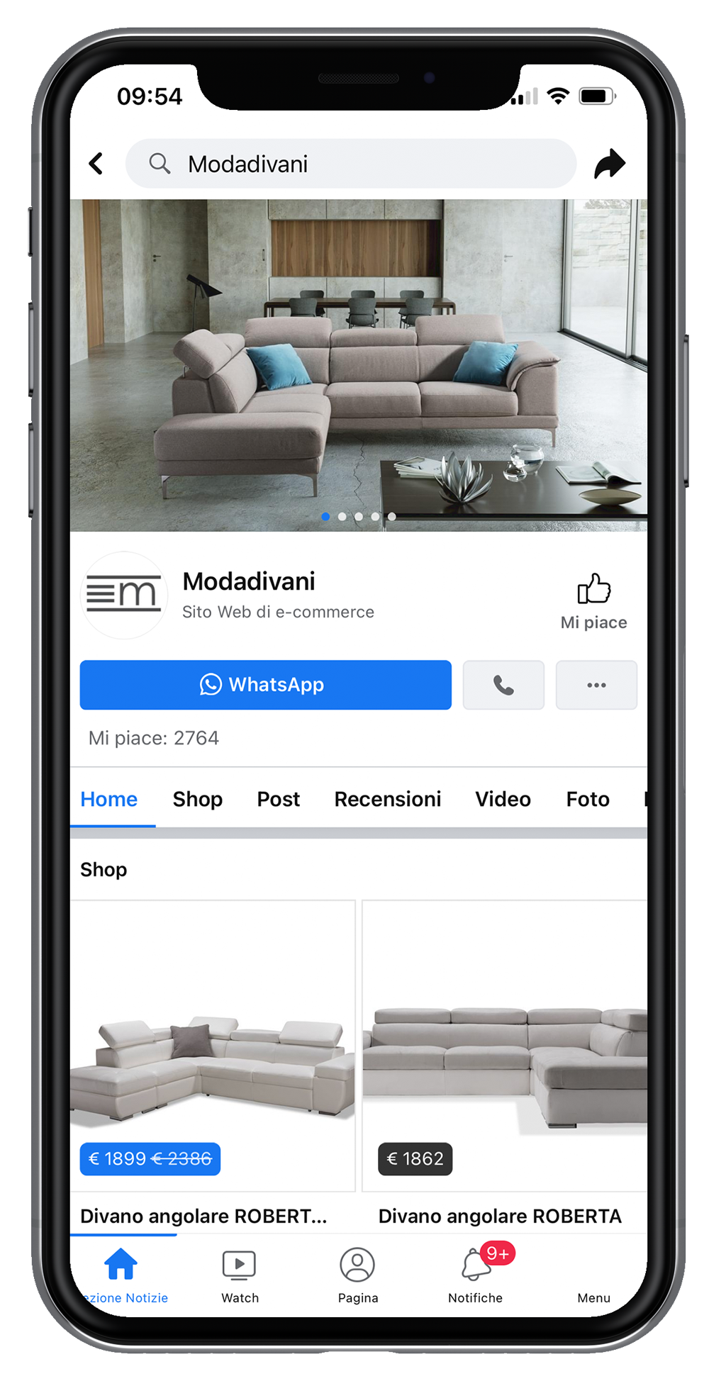 social modadivani. 2